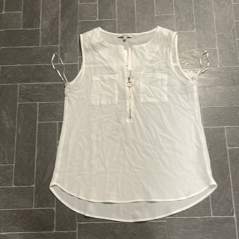 Poly silk office blouse SM